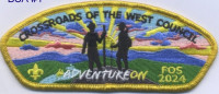 461025 - Adventureon CROSSROADS OF THE WEST COUNCIL
