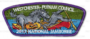 Patch Scan of P24124 Jamboree Patch Set and Framing Card