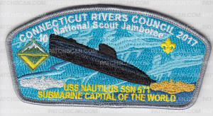 Patch Scan of CRC National Jamboree 2017 Nautilus #10