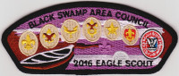 Black Swamp Area Council - 2016 Eagle Scout- Black Border  Black Swamp Area Council #449