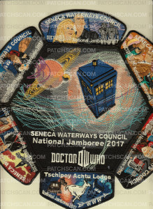 Patch Scan of Dr. Who Set Jamboree 2017 G-H
