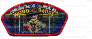 Patch Scan of Conquistador Wood Badge CSP (34169)