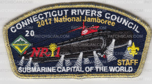 Patch Scan of CRC National Jamboree 2017 STAFF #20