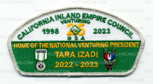 Patch Scan of CIEC Home of the National Venturing President CSP yellow border