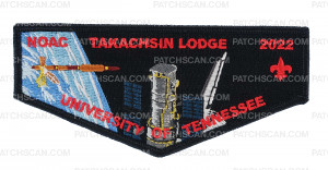 Patch Scan of Takachsin Lodge NOAC 2022 Flap (Shuttle) 