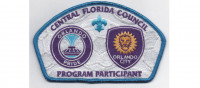 Program Participant CSP Metallic Blue Border (PO 87839) Central Florida Council #83