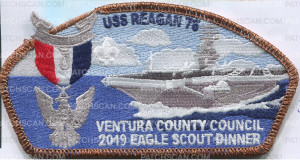 Patch Scan of USS REAGAN 76 VENTURA COUNTY COUNCIL CSP