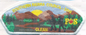 Patch Scan of Southern Sierra Council- 2016 FOS