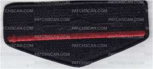 Patch Scan of Nentego Lodge Red and Blue Line Flaps