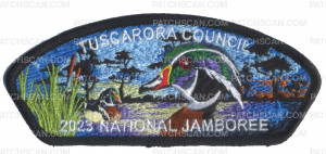 Patch Scan of 2023 NSJ Tuscarora "Duck" CSP (Black)  