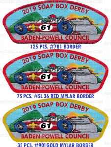Patch Scan of 365147 BADEN POWELL