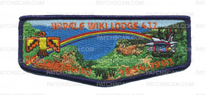 Patch Scan of Wipala Wiki 432 Chee Dodge flap