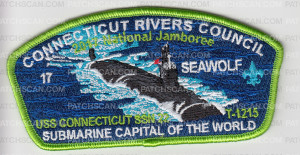 Patch Scan of CRC National Jamboree 2017 Connecticut #17