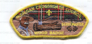 Patch Scan of MCC WOOD BADGE 4 BEAD CSP