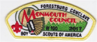 Forestburg Conclave CSP Numbered Monmouth Council #347