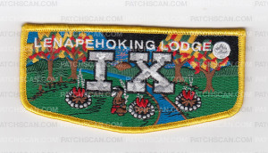 Patch Scan of Lenapehoking Lodge IX FLap