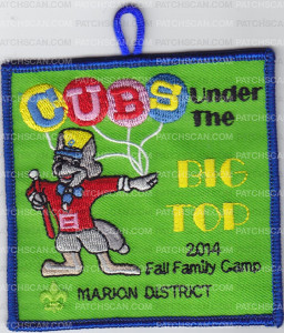 Patch Scan of North Florida Cubs Under the Big Top