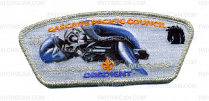 Patch Scan of Cascade Pacific Council 2017 National Jamboree Obedient JSP