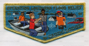 Patch Scan of Operation Louisiana Flood Relief OA Flap 