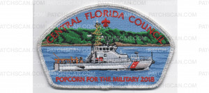Patch Scan of Popcorn for the Military CSP Coast Guard Silver (PO 88053)