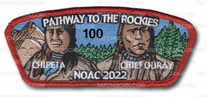 Patch Scan of P24797_K Numbered Tahosa Lodge NOAC 2022 Trader Set