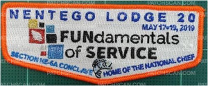 Patch Scan of Nentego Lodge 20 Conclave 2019