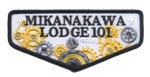 MIKANAKAWA 101 2023 NSJ Forward Into Time Flap   Circle Ten Council #571