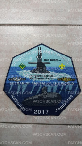 Patch Scan of CRC National Jamboree 2017 Back Patch #3