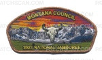 Patch Scan of Montana Council 2023NSJ JSP uniform wear