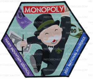 Patch Scan of Hawk Mountain Council- Monopoly Center 