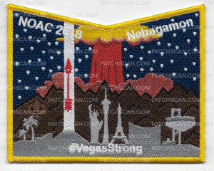 Patch Scan of NOAC 2018 Nebagamon - pocket patch