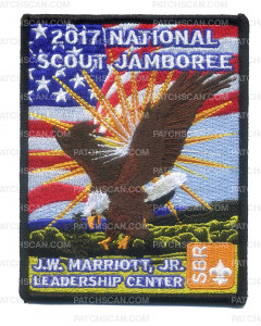 Patch Scan of 2017 National Jamboree J.W. Marriott, Jr. Leadership Center