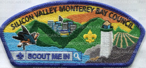 Patch Scan of Silcon Valley Monterey Bay Council SCOUT ME IN CSP