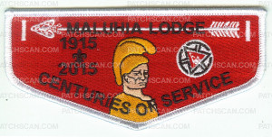 Patch Scan of Maluhia Lodge Flap