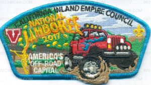 Patch Scan of CIEC National Jamboree 2017 csp Red Truck