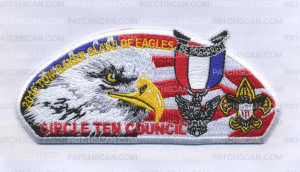 Patch Scan of Circle Ten Council - Class of Eagles CSP