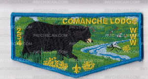 Patch Scan of Camanche Lodge #254 OA Flaps 2020 Summer