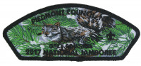 Piedmont Council, NC - 2017 National Jamboree Grey Squirrel Piedmont Area Council #420