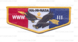 Patch Scan of WA-HI-NASA Flap gold