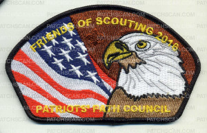 Patch Scan of Friends of Scouting 2016 