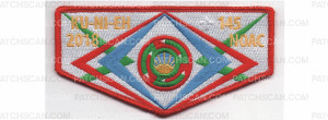 Patch Scan of 2018 NOAC Fundraiser Flap (PO 87465
