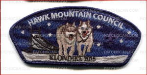 Patch Scan of Hawk Mountain Council Klondike 2015 CSP