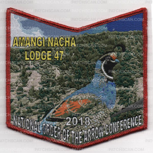 Patch Scan of LODGE 47 POCKET 2 MET RED