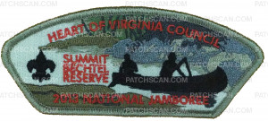 Patch Scan of 2013 National Jamboree Jsp #3- Heart of Virginia Council- 209686