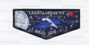 Patch Scan of Lakota Lodge 175 NOAC 2018 Flap KW2718C
