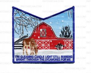 Patch Scan of Gleaming Candle Light Pocket Piece