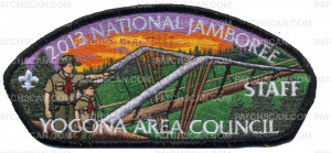 Patch Scan of National jamboree STAFF (33270)