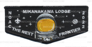 Patch Scan of NOAC 2022- MIKANAKAWA LODGE (Astronauts)