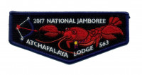 Evangeline Area Council- OA Top Flap- 2017 National Jamboree  Evangeline Area Council #212