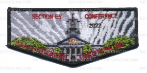 Patch Scan of Section E5 Conference 2022 Flap